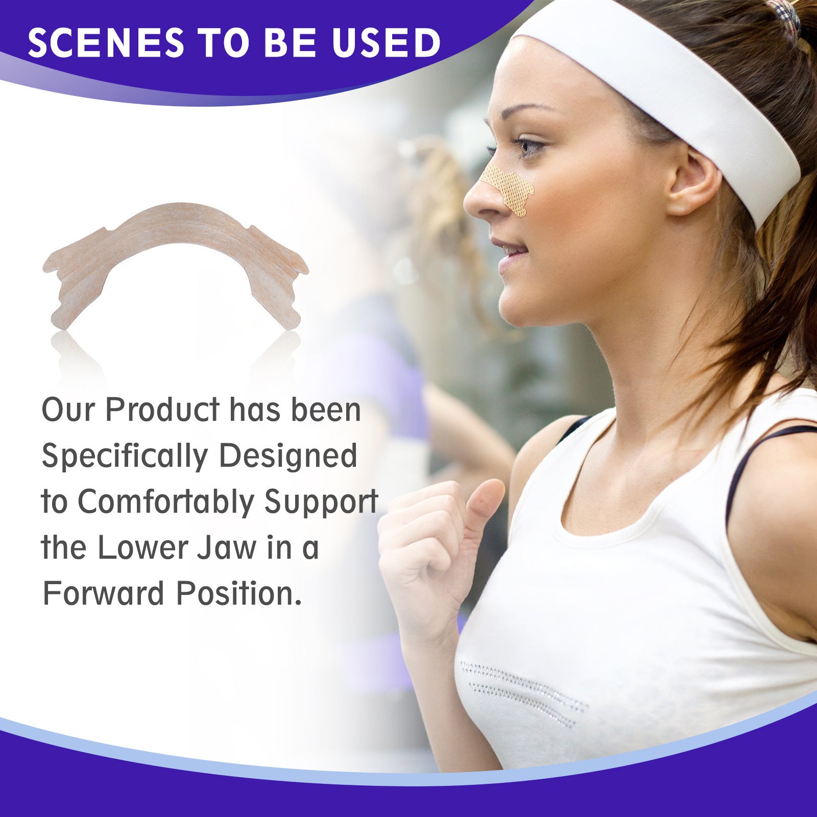 New Smooth Sleep Nose Stickers Relieve Nasal Plaster