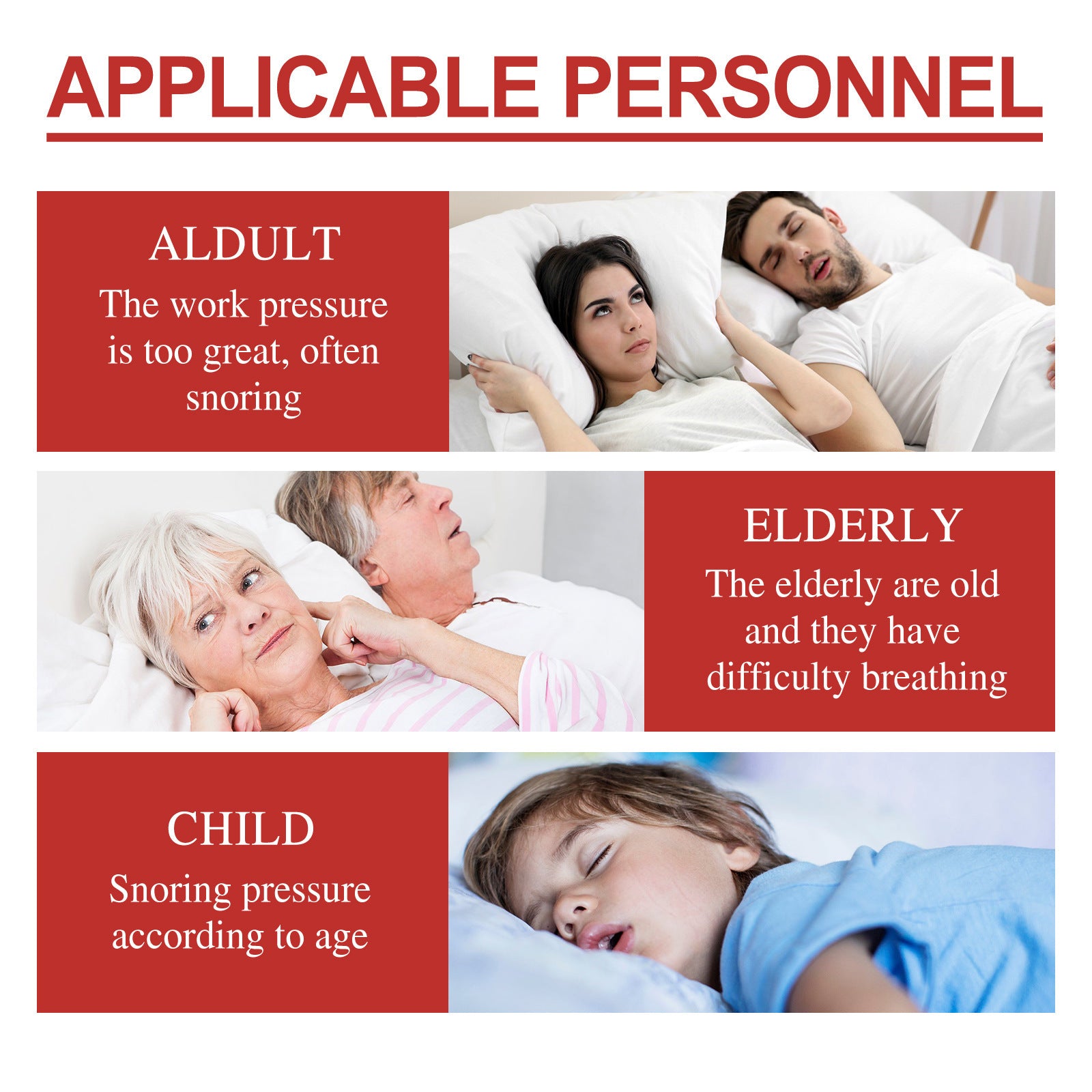 Night Snoring Stickers Elastic Anti-snoring