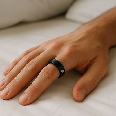 Magnetic Acupressure Anti-Snore Ring – Natural Snoring & Sleep Apnea Relief