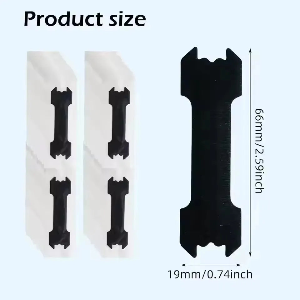 Black Nasal Breathing Strips – Anti-Snore Nose Patches for Better Sleep