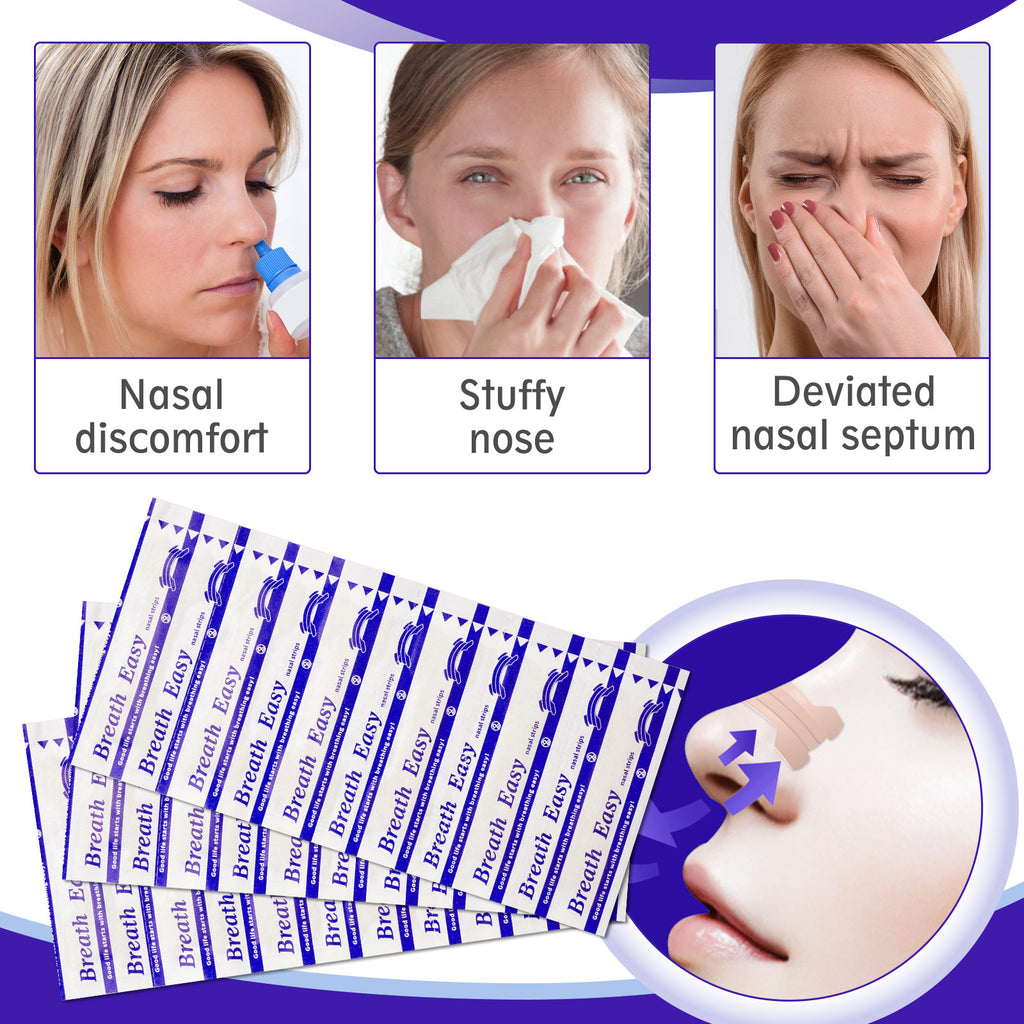New Smooth Sleep Nose Stickers Relieve Nasal Plaster